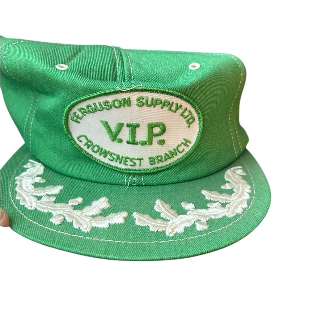 Green VIP Embroidered Cap trucker